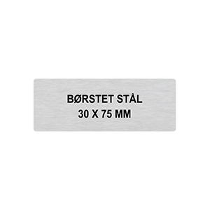 03. 735 Sølvgrå selvklæbende folie tal , postkasse, bil. - Dons Design skilte til alle